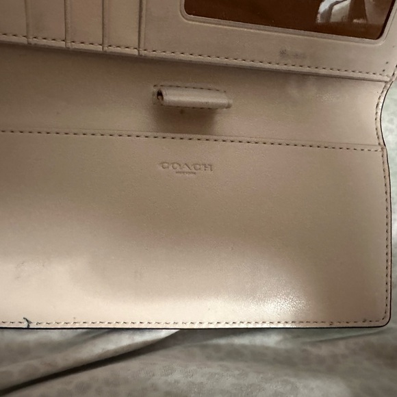 Coach bi-fold wallet or check book holder. - Picture 4 of 4